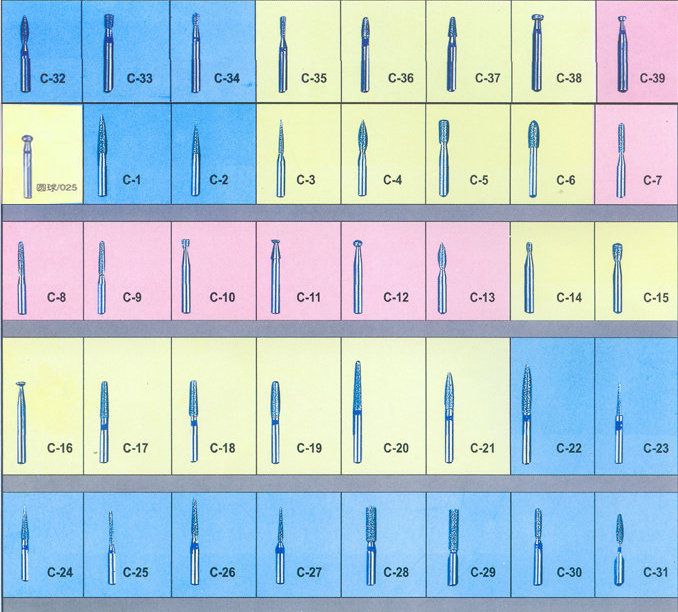 金剛石低速車(chē)針系列